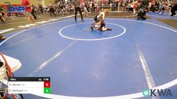 70 lbs Semifinal - Abel Glover, Brushy Wrestling Club vs Daxton Deckard, Raw Wrestling Club