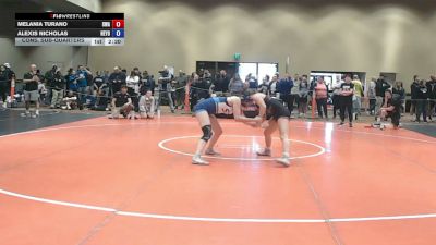 135 lbs Cons. Sub-quarters - Melania Turano, Savage Wrestling Academy vs Alexis Nicholas, Hey You