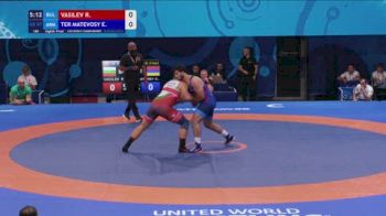 97 kg 1/8 Final - Radostin Vasilev, Bulgaria vs Erik Ter Matevosyan, Armenia