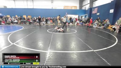 70 lbs Cons. Round 3 - Mads Smith, Boise Youth Wrestling vs Coltyn Janicek, Small Town Wrestling