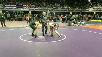 5A 190 lbs Champ. Round 1 - Josiah Medrano, Lubbock vs Kade Stratton, Comal Pieper