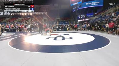 157 lbs Cons. Semis - Kale Davis, MO vs Emerson Tjaden, KS
