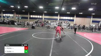 190 lbs Consi Of 32 #2 - John Paul McKay, Ala War vs Fernando Cortez, Brighton WC