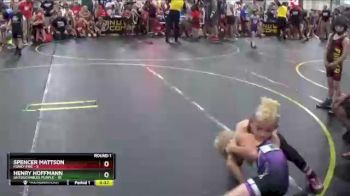 47 lbs Round 1 (6 Team) - Henry Hoffmann, Untouchables Purple vs Spencer Mattson, Funky Fire