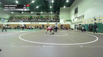 215 lbs Cons. Round 2 - Angel Valencia, Compton vs Jason Hernandez, Bell Gardens