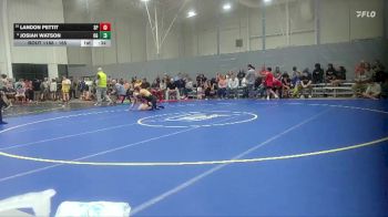 165 lbs Cons. Round 1 - Landon Pettit, South Pontotoc vs Josiah Watson, Oak Grove HS
