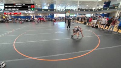 165 lbs Cons. Round 2 - Joseph Cappellano, Unattached vs William Barlow, Unattached