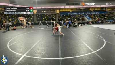 175 lbs 5th Place Match - Gabe Rubino, Waukee Northwest vs Philip Jacobs, Linn-Mar