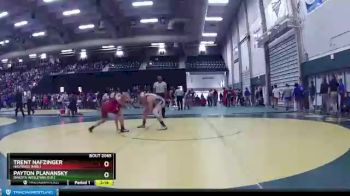 184 lbs Champ. Round 1 - Payton Planansky, Dakota Wesleyan (S.D.) vs Trent Nafzinger, Hastings (Neb.)