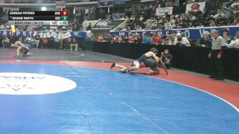 7A 175 lbs Champ. Round 1 - Shane Smith, Huntsville vs Jordan Peters, Opelika Hs