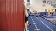Aligning the Hips for Side Aerials on Beam