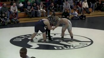 285 lbs.  Nate Nosker Brookville  vs  Blake Heim Reynolds