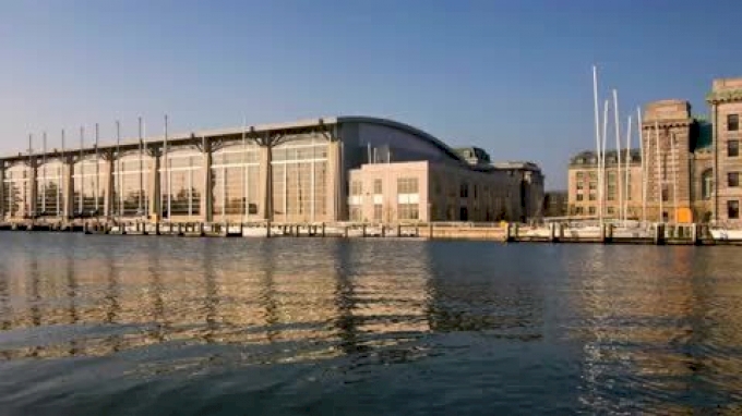 Navy Track Facility Tour of Wesley A. Brown Field House