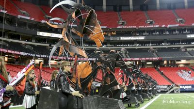 James Byrnes Drumline Warms Up at Atlanta