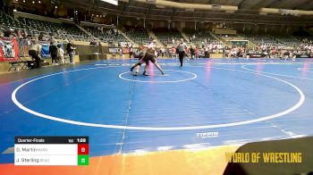 157 lbs Quarterfinal - Duke Martin, Mat Assassins vs Jshawn Sterling, Ready RP Nationals