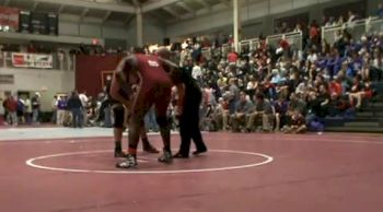 220 lbs consolation Michael Vickers (Woodward Academy) vs. Morris Eguakun (Montgomery Bell Academy)