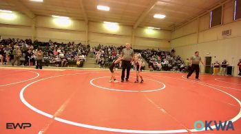54-62 lbs Rr Rnd 3 - Jade Coffman, Sallisaw Takedown Club vs Paisley Edgington, Brushy Wrestling Club