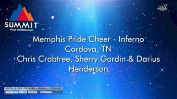 Memphis Pride Cheer - Inferno [2026 L5 Senior Coed - Small Prelims] 2026 The Summit