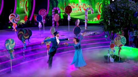 'DWTS' Week 8: Laurie and Val Waltz to Perfect 10 on Halloween Night