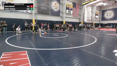 85 lbs Semifinal - Evan Emard, Bethel vs Vinny Dugan, Pompton Plains