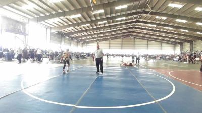 81 lbs Rr Rnd 4 - Jonah Herrera, NM Gold vs Jane Soliz, La Familia