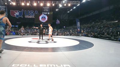 190 lbs Cons. Sub-rd Of 64 - Ethan Patch, Vermont vs Vicente Garcia, New Mexico
