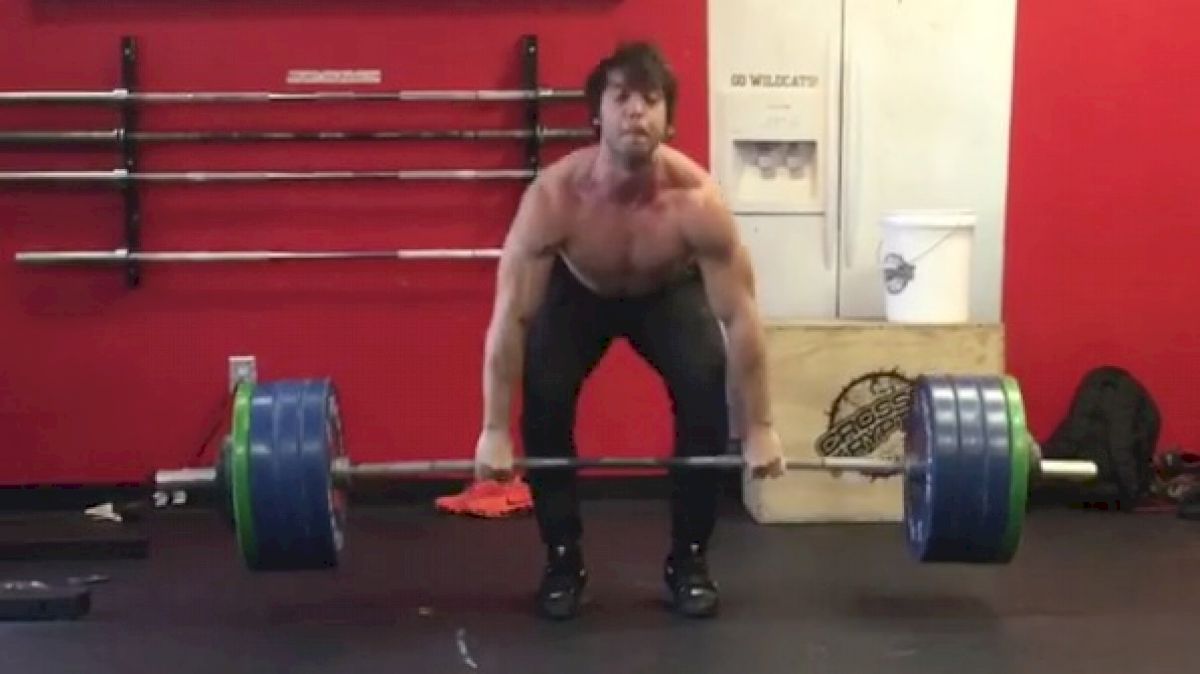 You've Gotta See Alec Smith Clean 400lbs
