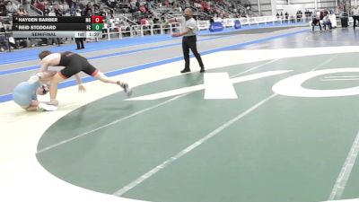 5 - 132 lbs Semifinal - Hayden Barber, Mills Godwin vs Reid Stoddard, First Colonial