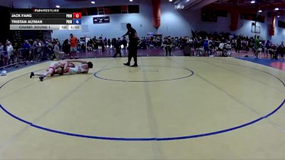 132 lbs Champ. Round 1 - Jack Fang, McLean vs Tristan Altman, Kellam Mat Rats
