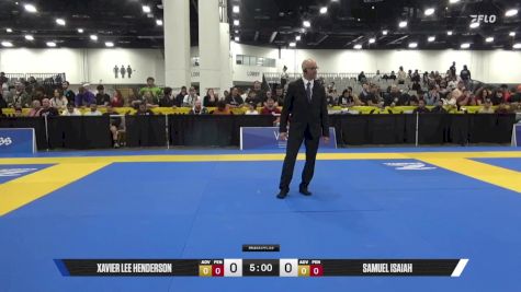 Samuel Isaiah vs Xavier Lee Henderson 2025 World IBJJF Jiu-Jitsu No-Gi Championship