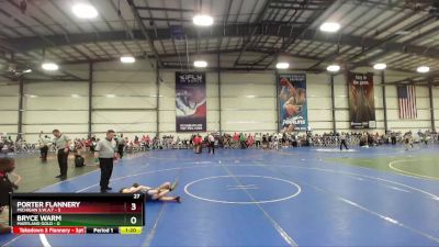 52 lbs Rd# 2 10:30am Friday - Porter Flannery, Michigan S.W.A.T vs Bryce Warm, Maryland GOLD