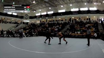 190 lbs 4th Wrestleback (16 Team) - Jamorrie Cole, Eastside Hs vs Jacob Diamond, Ola