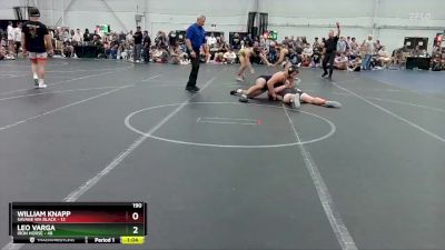 190 lbs Semis (4 Team) - William Knapp, Savage WA Black vs Leo Varga, Iron Horse