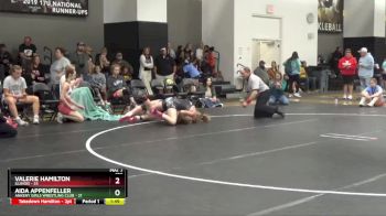 170 lbs Round 2 (16 Team) - Valerie Hamilton, Illinois vs Aida Appenfeller, Ankeny Girls Wrestling Club