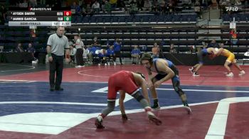 125 lbs Semifinal - Ayden Smith, Rutgers vs James Garcia, Franklin & Marshall