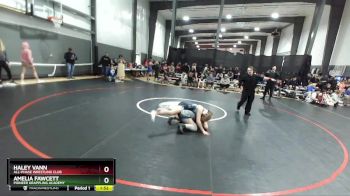 138-144 lbs Round 4 - Haley Vann, All-Phase Wrestling Club vs Amelia Fawcett, Pioneer Grappling Academy