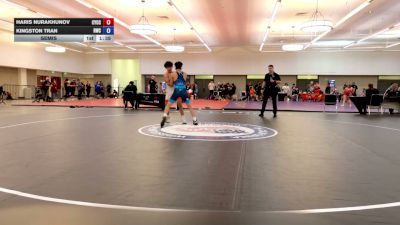 126 lbs Semis - Haris Nurakhunov, Community Youth Center - Concord Campus Wrestling vs Kingston Tran, Reign Wrestling Club