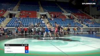 195 lbs Rnd Of 32 - Jamikael Lytle, Connecticut vs Tegan Carson, Iowa