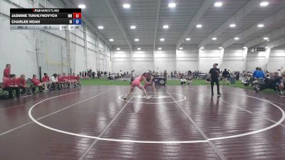 130 lbs Jasmine Tukhlynovych, Minnesota vs Charlee Noah, Idaho