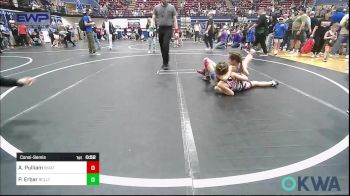 70 lbs Consolation - Alexandra Pulliam, Skiatook Youth Wrestling vs Presley Erbar, Bridge Creek Youth Wrestling