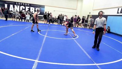 175 lbs Champ. Round 2 - Tucker Roybal, Union vs Pyke Jones, Viewmont