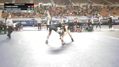 152-D1 Cons. Round 1 - Manny Barrillas, Highland High School vs Logan Carter, Skyline High School