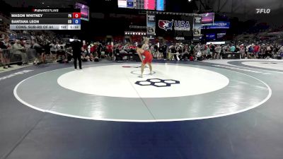 138 lbs Cons. Sub-rd Of 64 - Jack Palzet, IL vs Carl Nihranz, MI