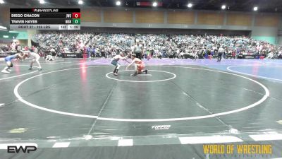 105 lbs Round Of 16 - Diego Chacon, Juggernaut Wrestling Club vs Travis Hayes, Nighthawks Wrestling Club