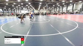 132 lbs Consi Of 16 #1 - Mikevious Byrd, SC vs Sawyer Ostroff, NJ