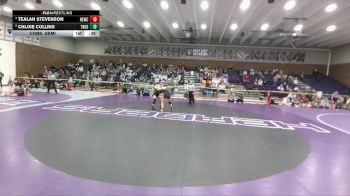 120 lbs Cons. Semi - Chloie Collins, Thunder Basin vs Tealah Stevenson, Newcastle