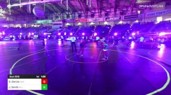 137 lbs Rr Rnd 2 - Sebastian Garcia, Unattached vs Jaxson Smith, Hill City WC