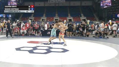 120 lbs Cons. Rd Of 32 - Cooper Smith, Kansas vs Mason Hoffman, Oklahoma