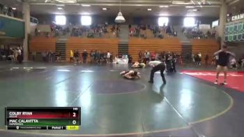 145 lbs Quarterfinal - Mac Calavitta, Esperanza vs Colby Ryan, Kellis