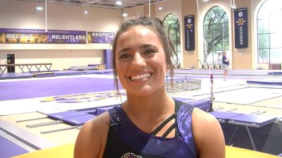 Lexie Priessman: 'Maybe Those 5 Surgeries Happened Because This is What God Wanted' - LSU Fall Intrasquad 2016